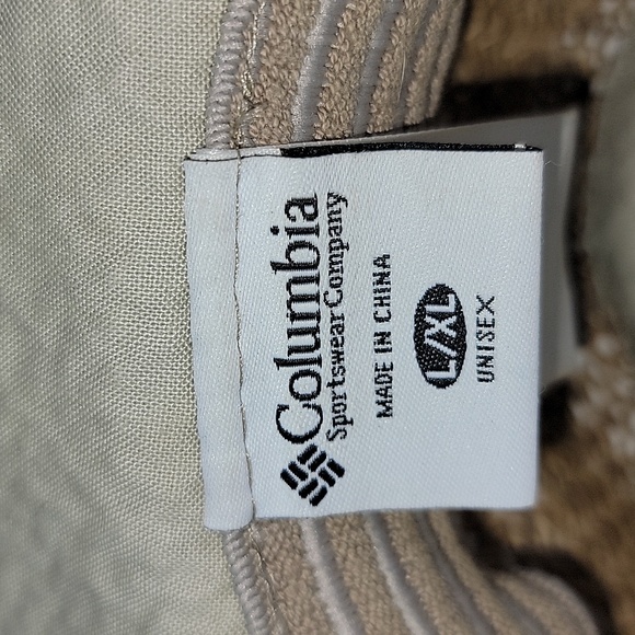 Columbia Sportwear Unisex SeaGrass Ecru Hat Grosgrain Compass Band - Picture 7 of 10